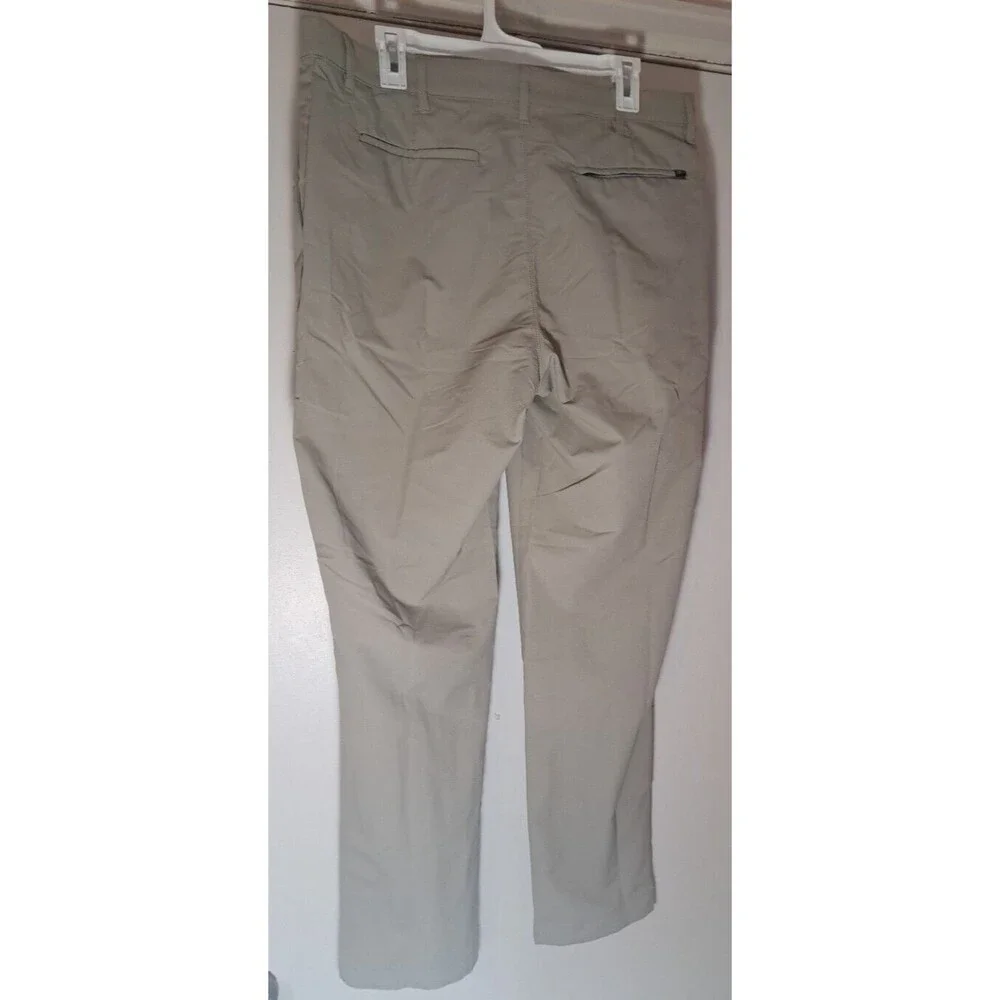 Banana Republic Men's Tan/Beige Pants 36x30 Tapered Mid-Rise Chino Comfort